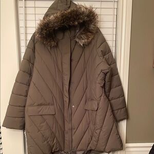 Maurices Brown Puffer Coat
